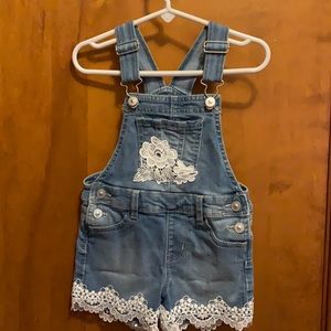 Toddler girl overalls